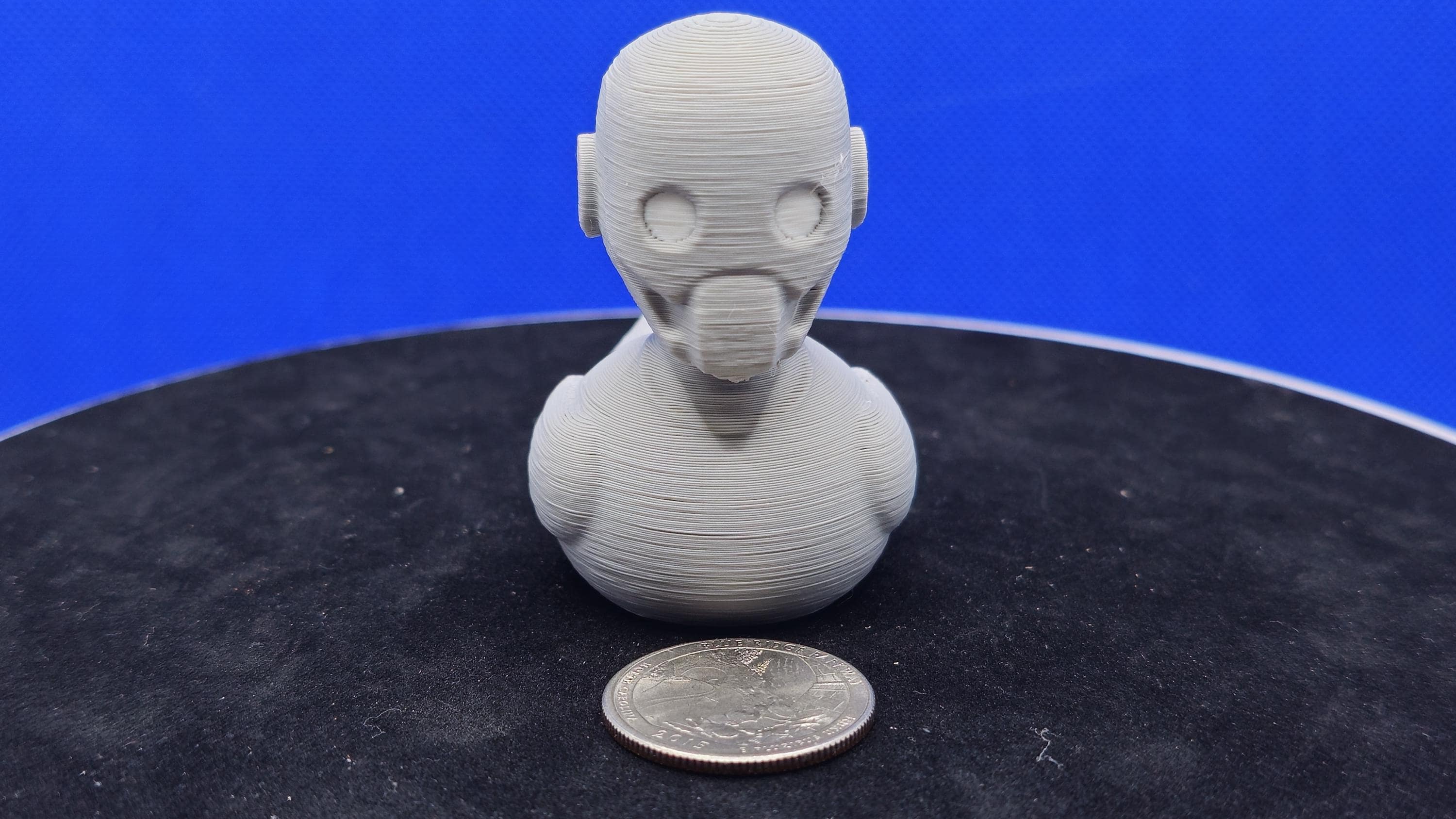 K‑2SO Droid Parody Cruise Duck • Mini Sci‑Fi Duck Collectible • 3D Printed Cruise Duck Hunt Figure