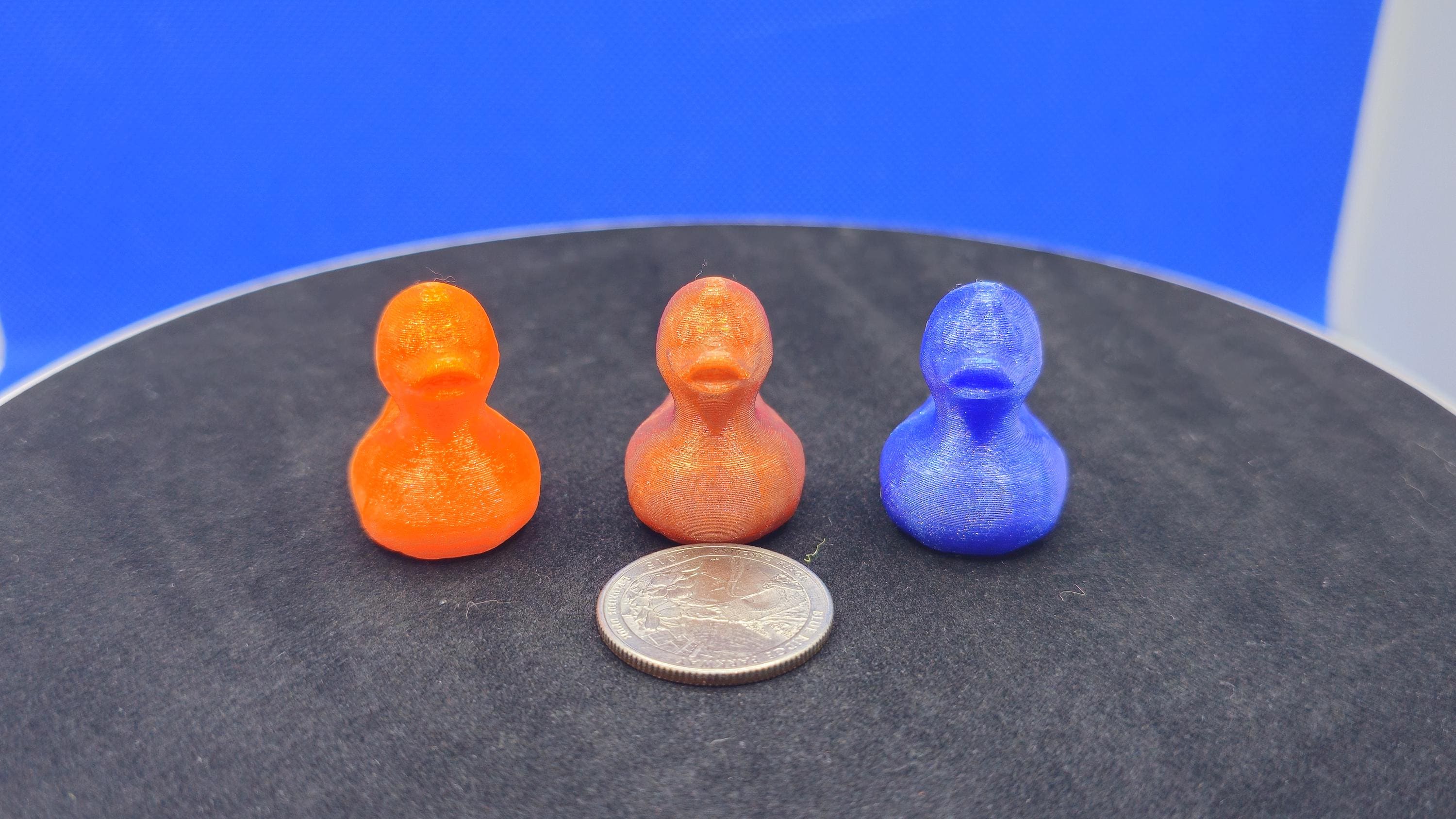 Starburst Mini Duck • Color Pop Cruise Duck • 3D Printed Collectible • Cute Mini Figurine Gift