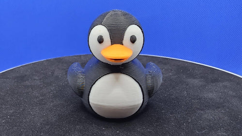 3D Printed Penguin Duck Figurine | Alaska Cruise Cabin Door Surprise, Collectible Mini
