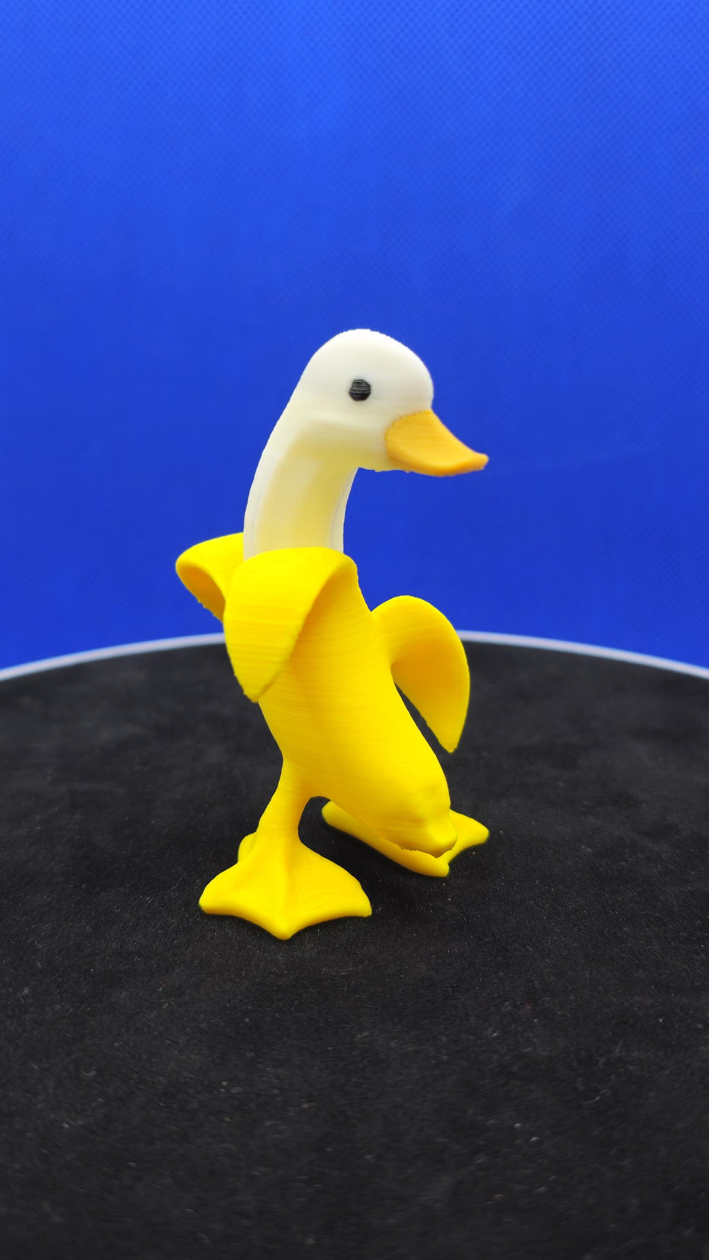 Banana Duck Figurine | Funny Fruit Mashup Collectible | Cruise Duck Hunt Surprise