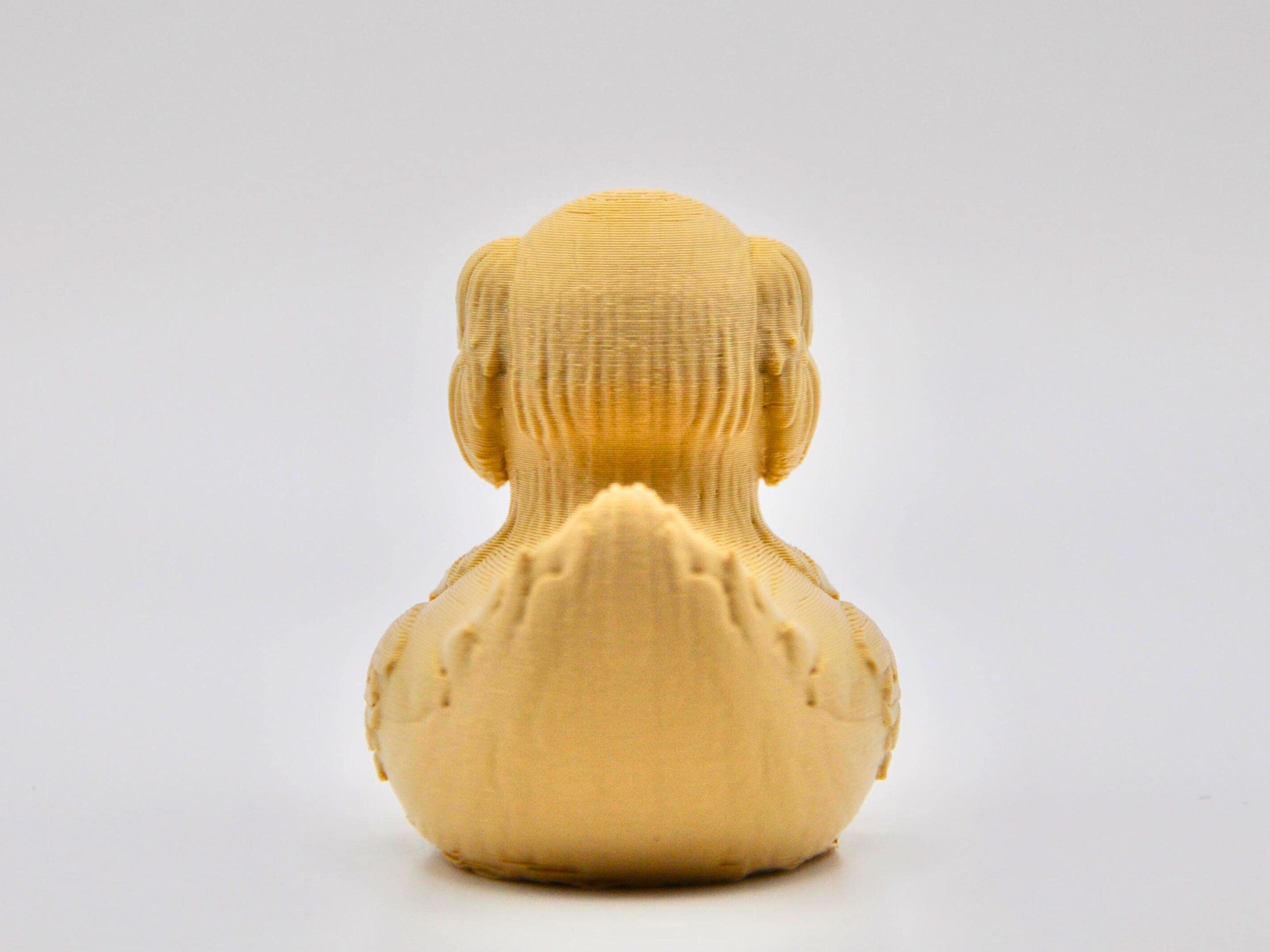 Golden Retriever Duck | Cute Dog Duck Mini | 3D Printed Cruise Duck