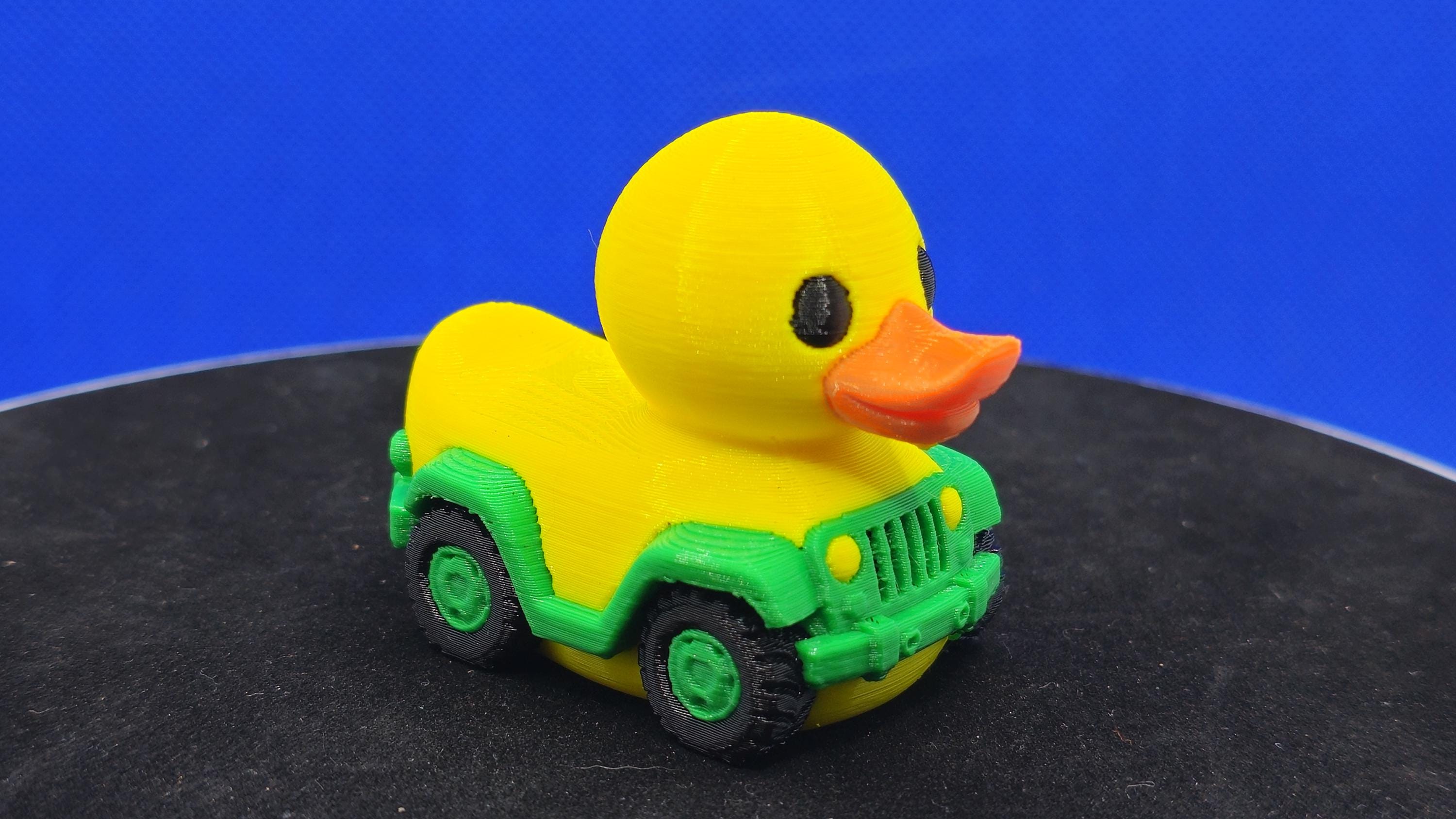 Adventure Duck Variations – PETG Jeeping Duck or PLA Cruise Duck • 3D Printed Travel Ducks
