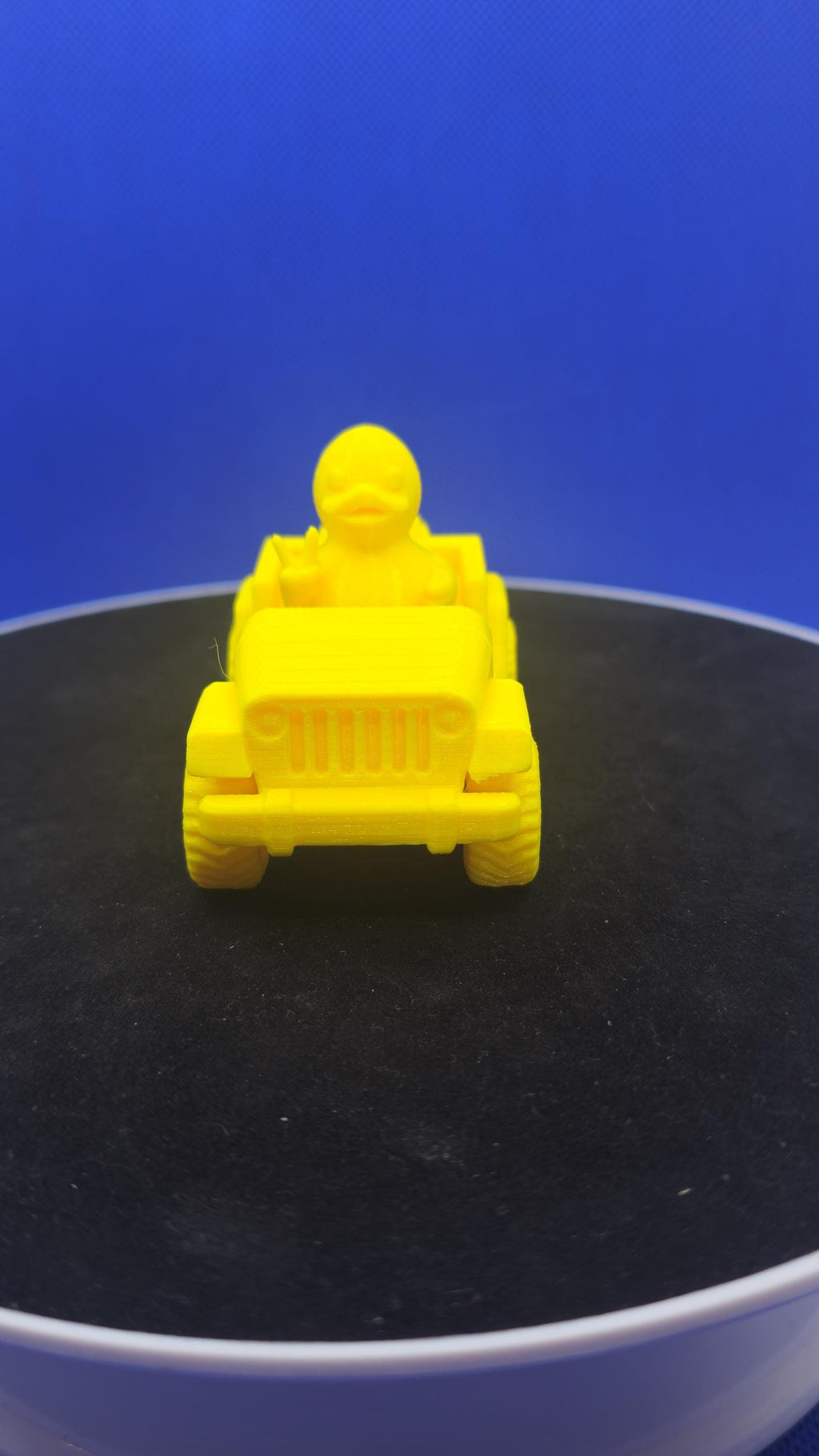 PETG Duck Truck – Peace‑Sign Adventure Duck