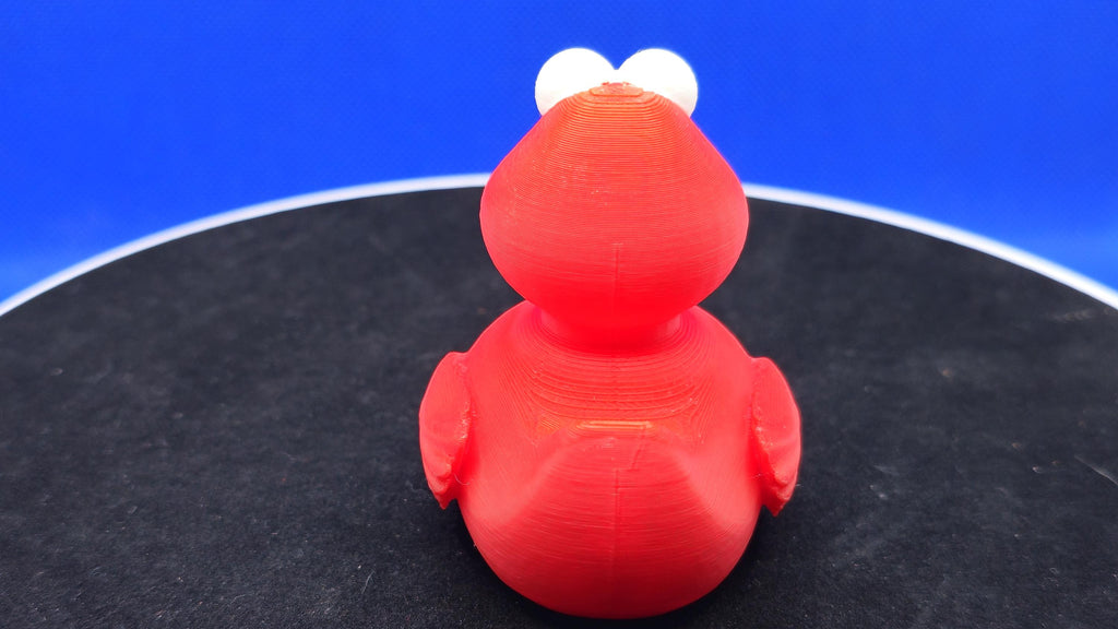 Elmo Style Duck • 3D Printed Mini Duck for Cruise Ship Fun