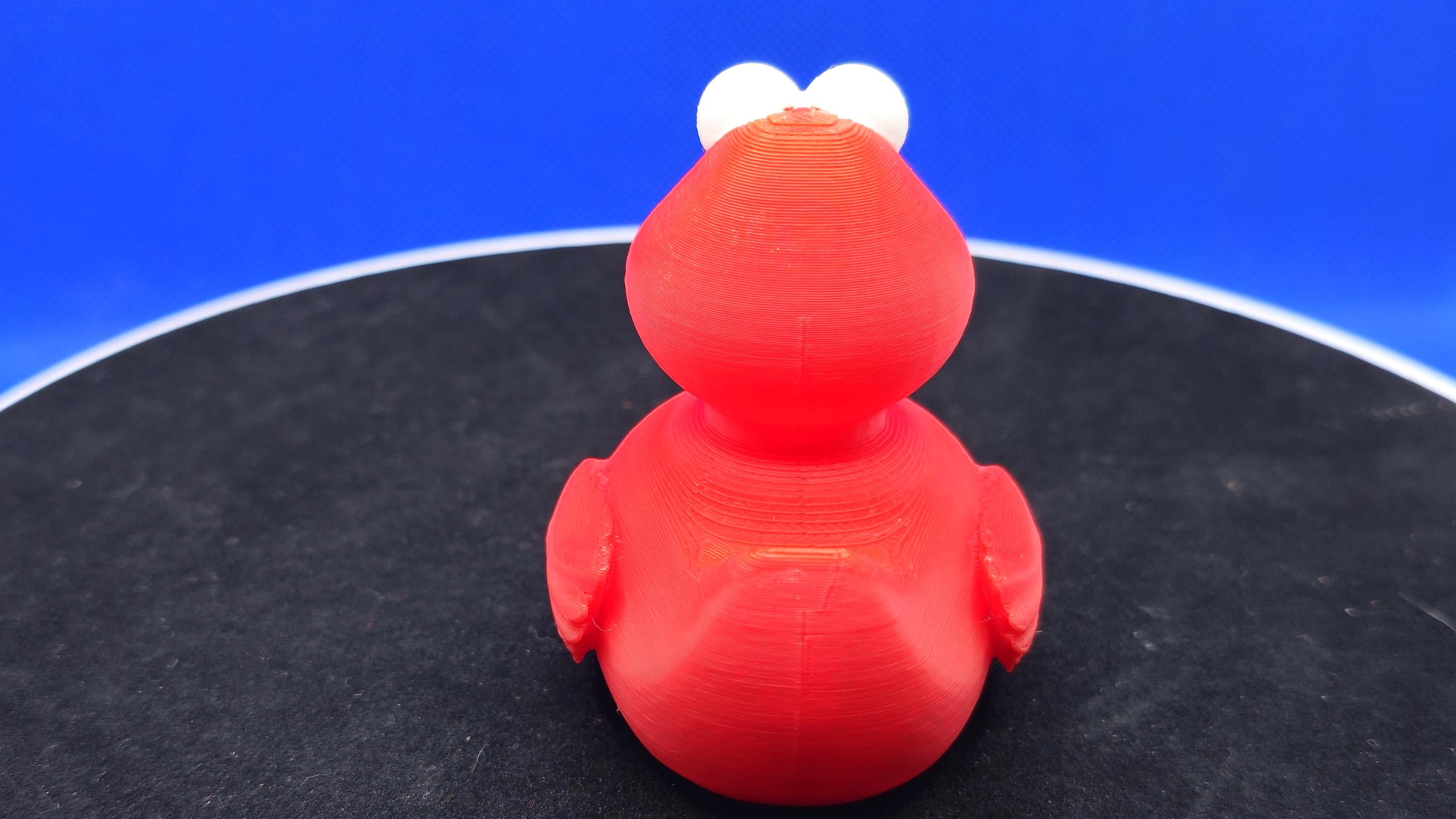 Elmo Style Duck • 3D Printed Mini Duck for Cruise Ship Fun