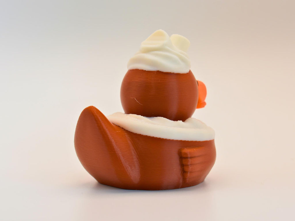 Hot Chocolate Duck | Cozy Winter Mini Duck | Cute 3D Printed Duck | Cruise Duck Hunt Gift