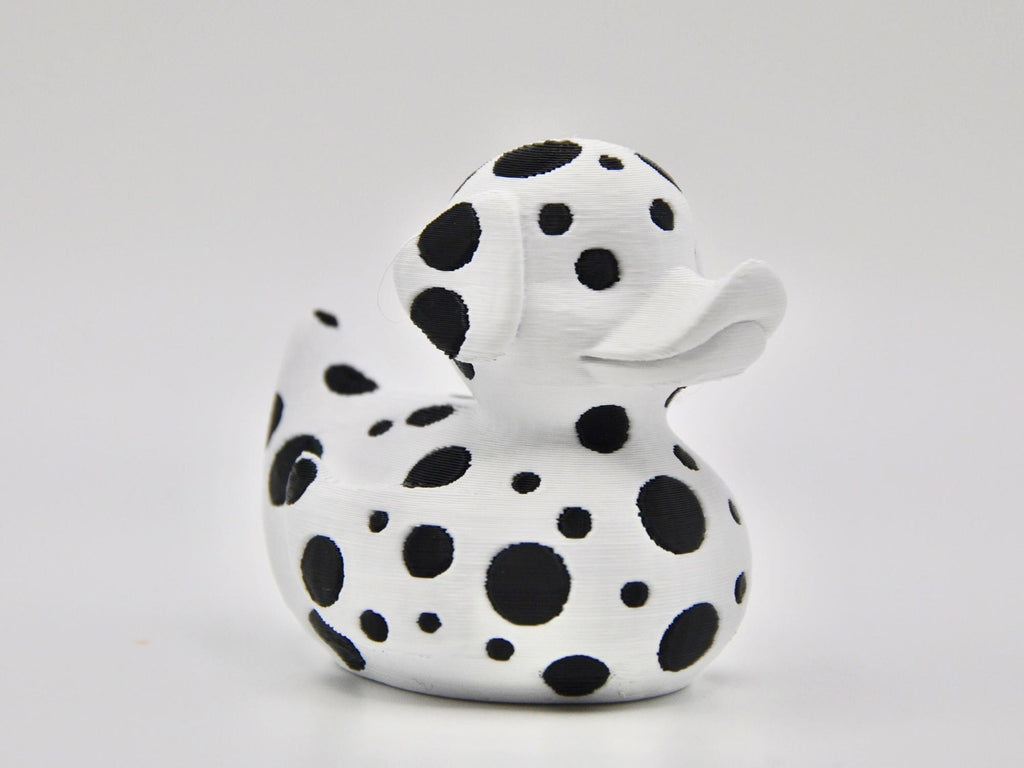 Dalmatian Duck | Spotted Mini Duck | Cute 3D Printed Duck | Cruise Duck Hunt Gift