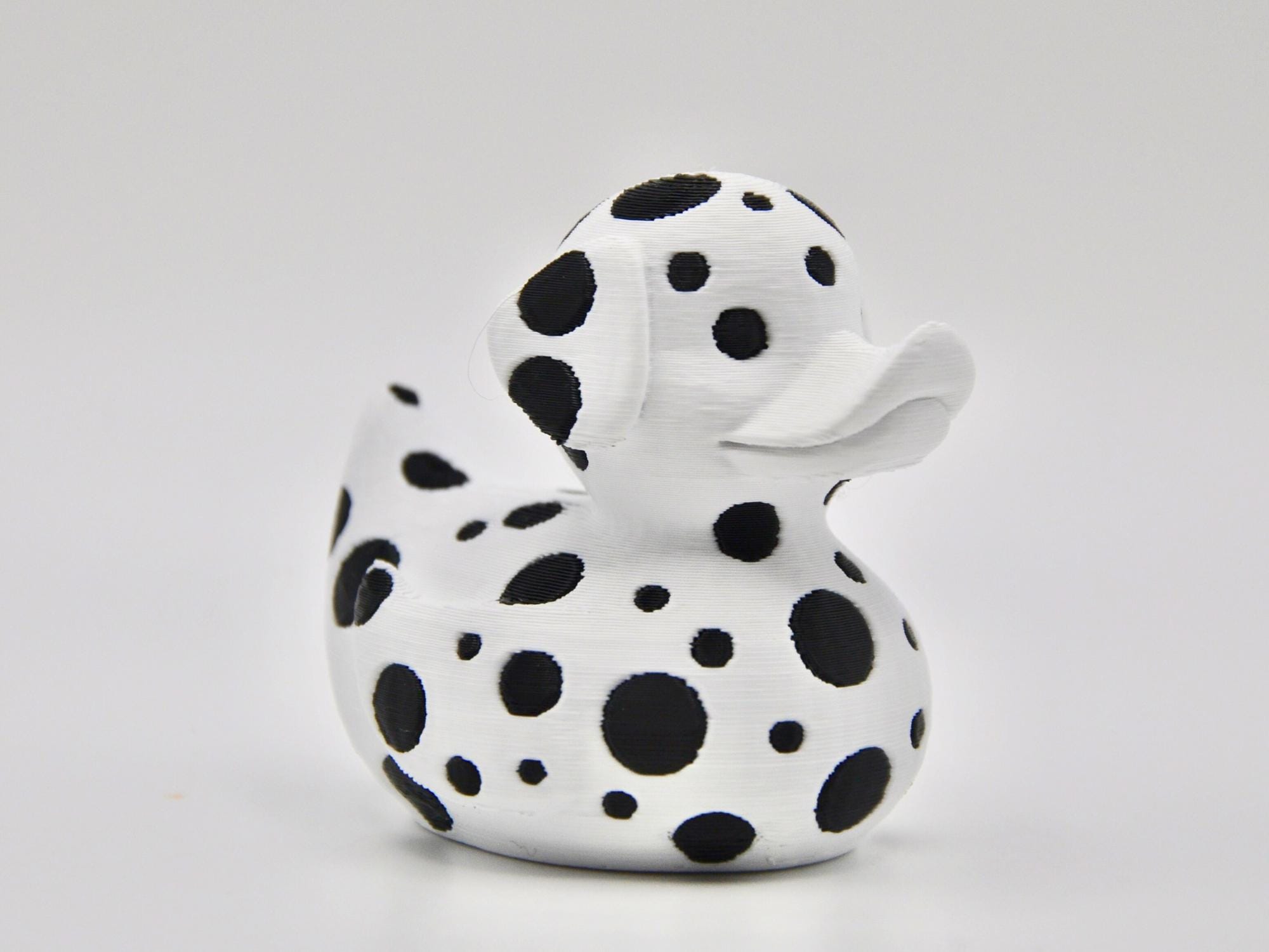 Dalmatian Duck | Spotted Mini Duck | Cute 3D Printed Duck | Cruise Duck Hunt Gift