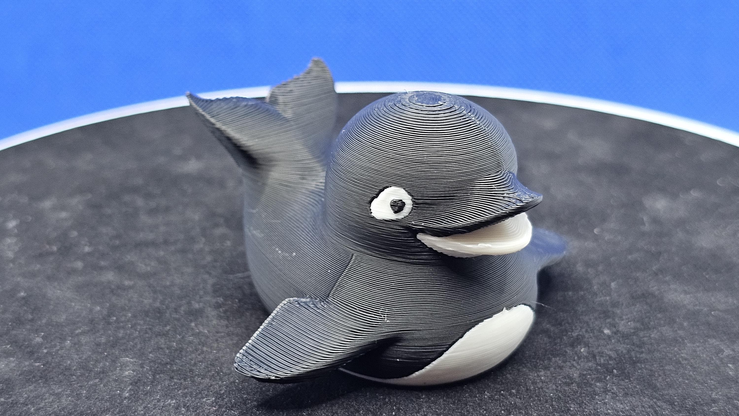 Orca Duck Mini Figurine | Alaska Cruise Duck Hunt | 3D Printed Killer Whale | Cute Cruise Gift | Cabin Door Surprise | Collectible Mini