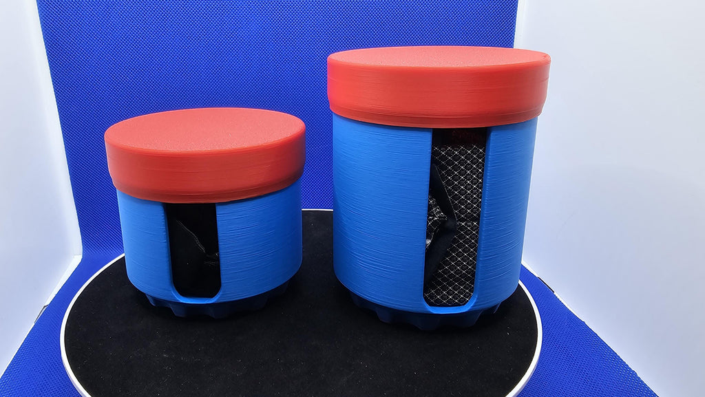 Tie Winder Travel Organizer | Compact Tie Holder for Cruises & Business Trips | No‑Wrinkle Storage | 3D Printed Travel Accessory