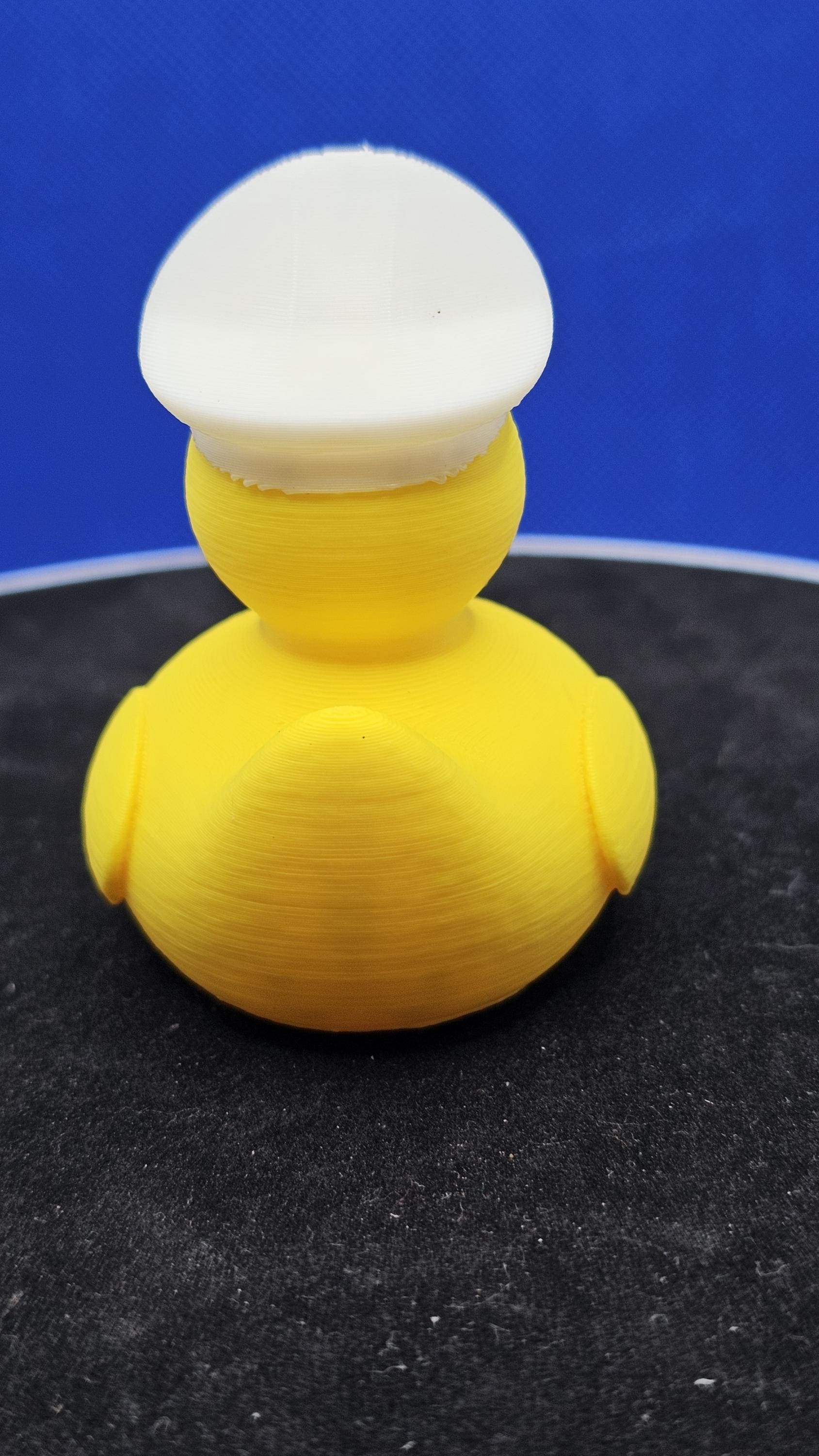 Captain’s Hat Duck – Cruise Duck with Nautical Captain Cap