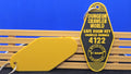 Dungeon Crawler World Safe Room Key Tag • Matt Dinniman Fan Keychain Gold and Black