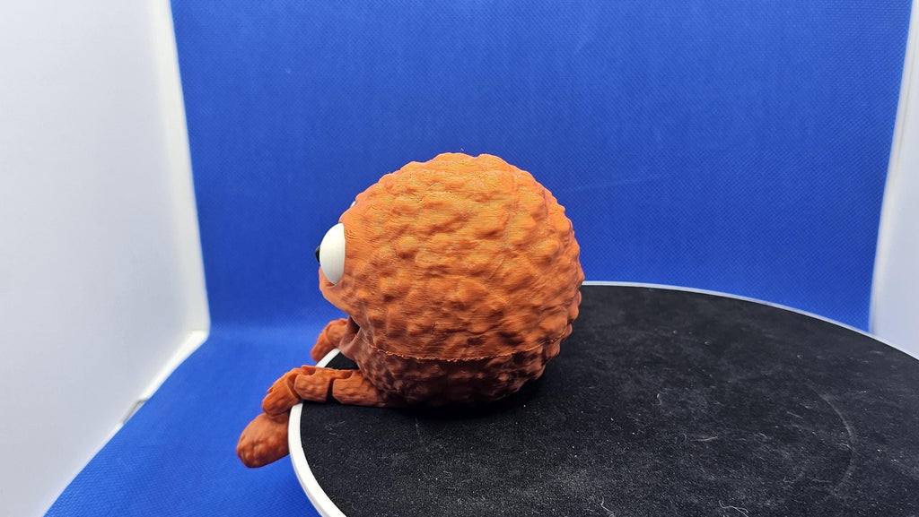 Ren the Tummy Acher Shelf Buddy • Articulated Legs • 3D Printed Fantasy Figurine • Dungeon Crawler Inspired Collectible