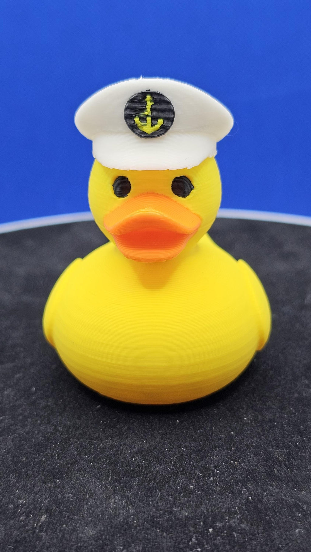 Captain’s Hat Duck – Cruise Duck with Nautical Captain Cap