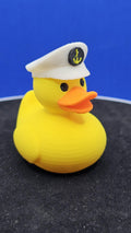 Captain’s Hat Duck – Cruise Duck with Nautical Captain Cap