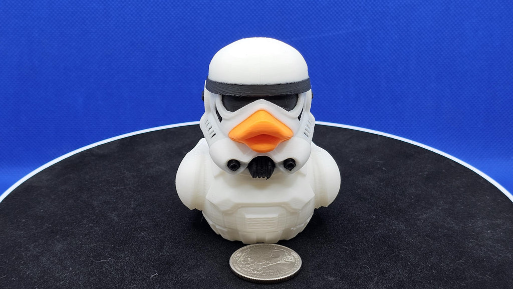 Space Trooper Duck | Sci‑Fi Armor Mini | Cruise Duck Collectible