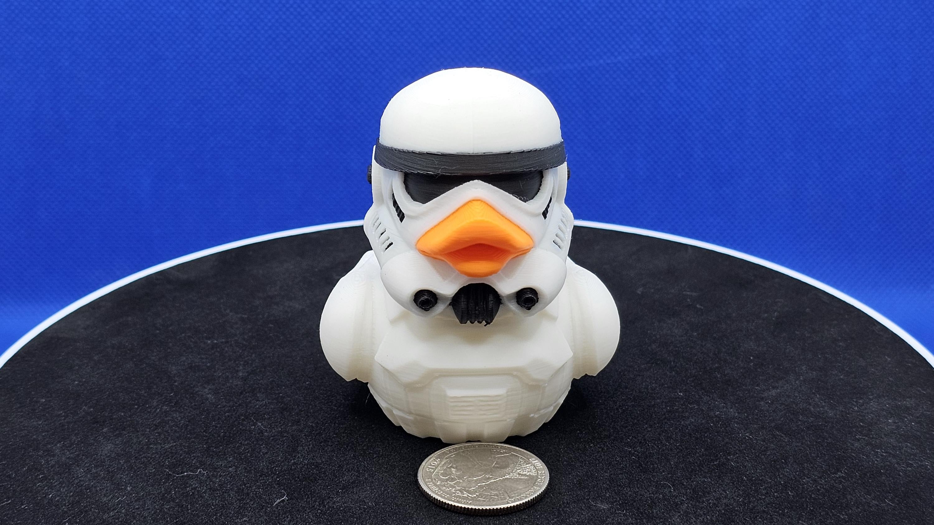 Space Trooper Duck | Sci‑Fi Armor Mini | Cruise Duck Collectible