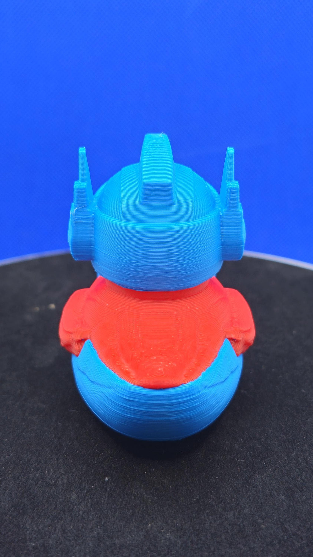 Optimus Mech Commander Duck – 3D Printed Robot‑Style Cruise Duck Collectible