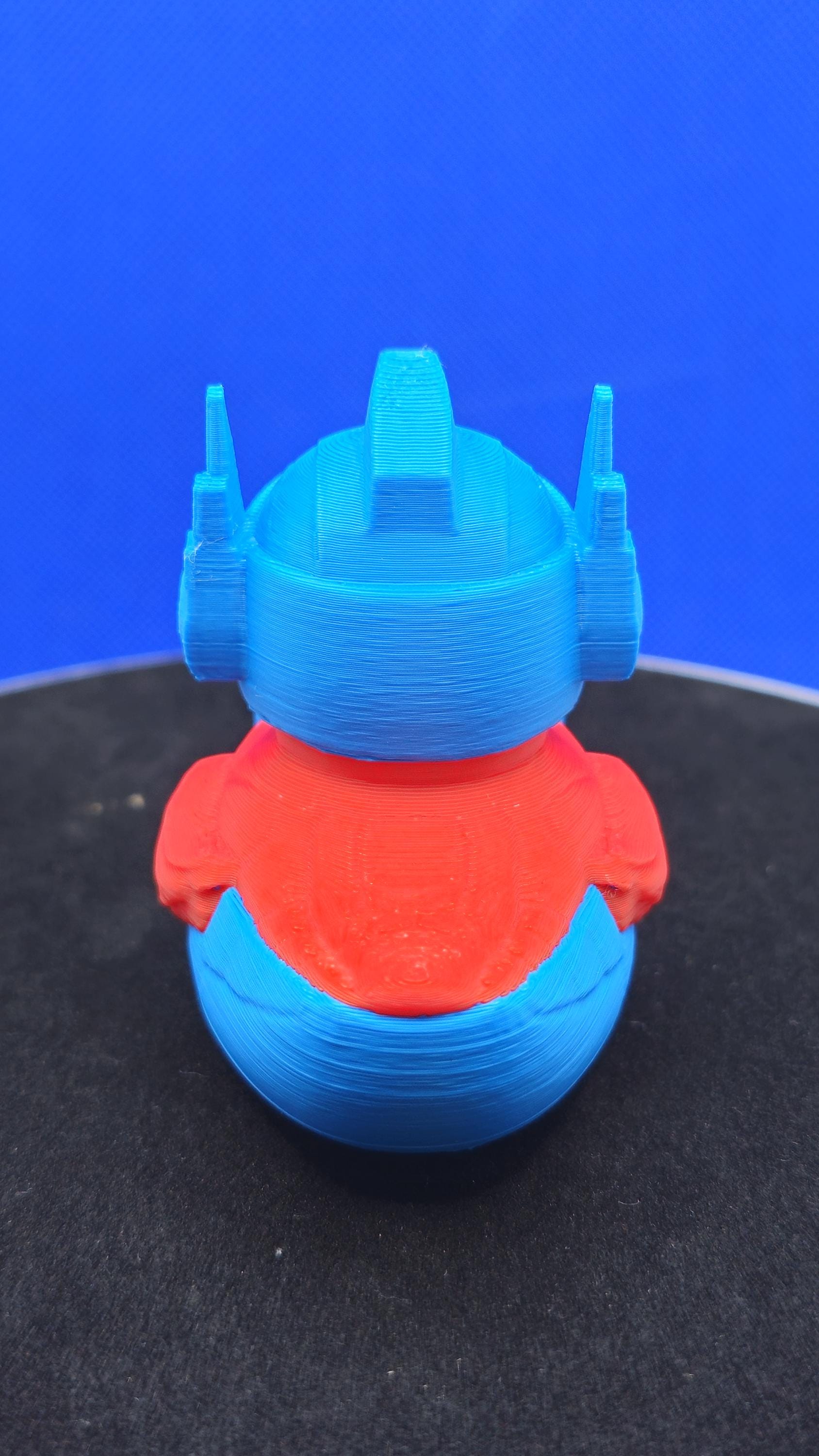 Optimus Mech Commander Duck – 3D Printed Robot‑Style Cruise Duck Collectible