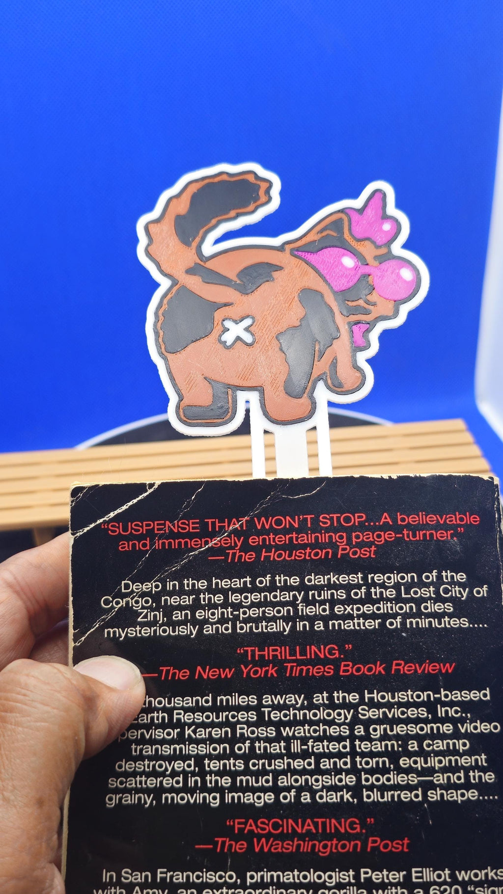 Donut Hole Bookmark – Dungeon Crawler Carl Inspired