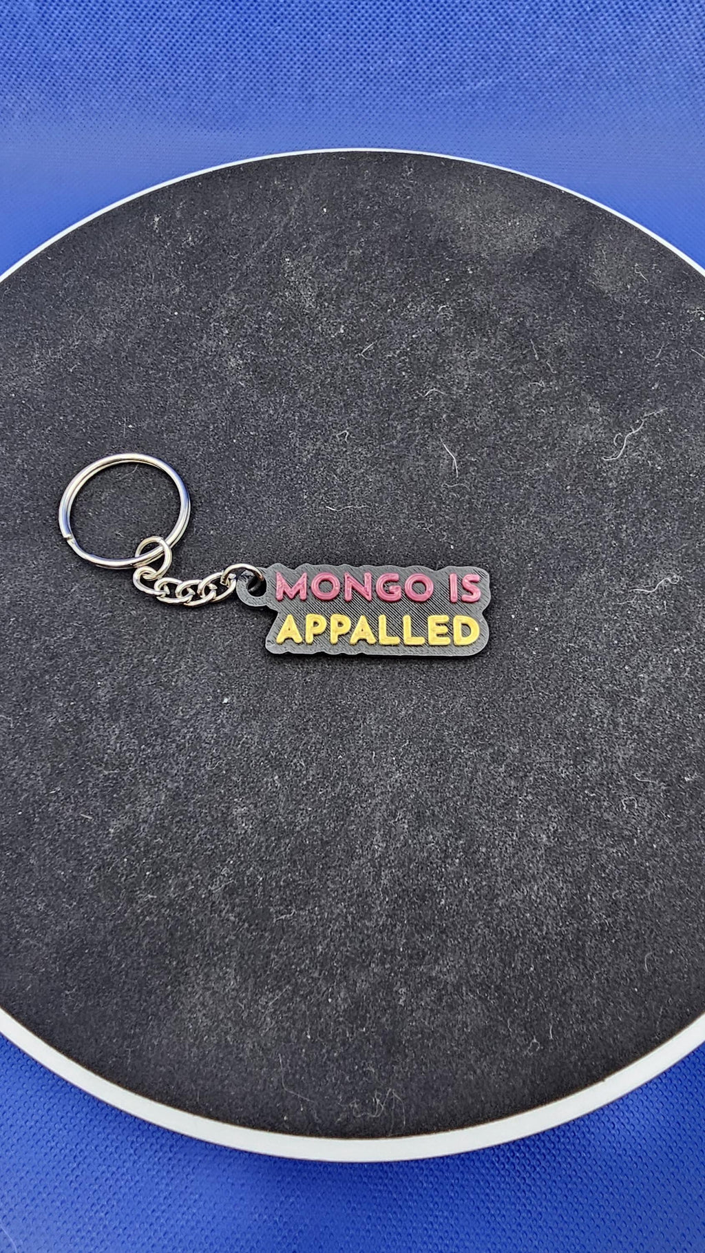 Dungeon Crawler Carl Quote Keychain – “Mongo is Appalled” – Keychain – Fantasy Book Gift