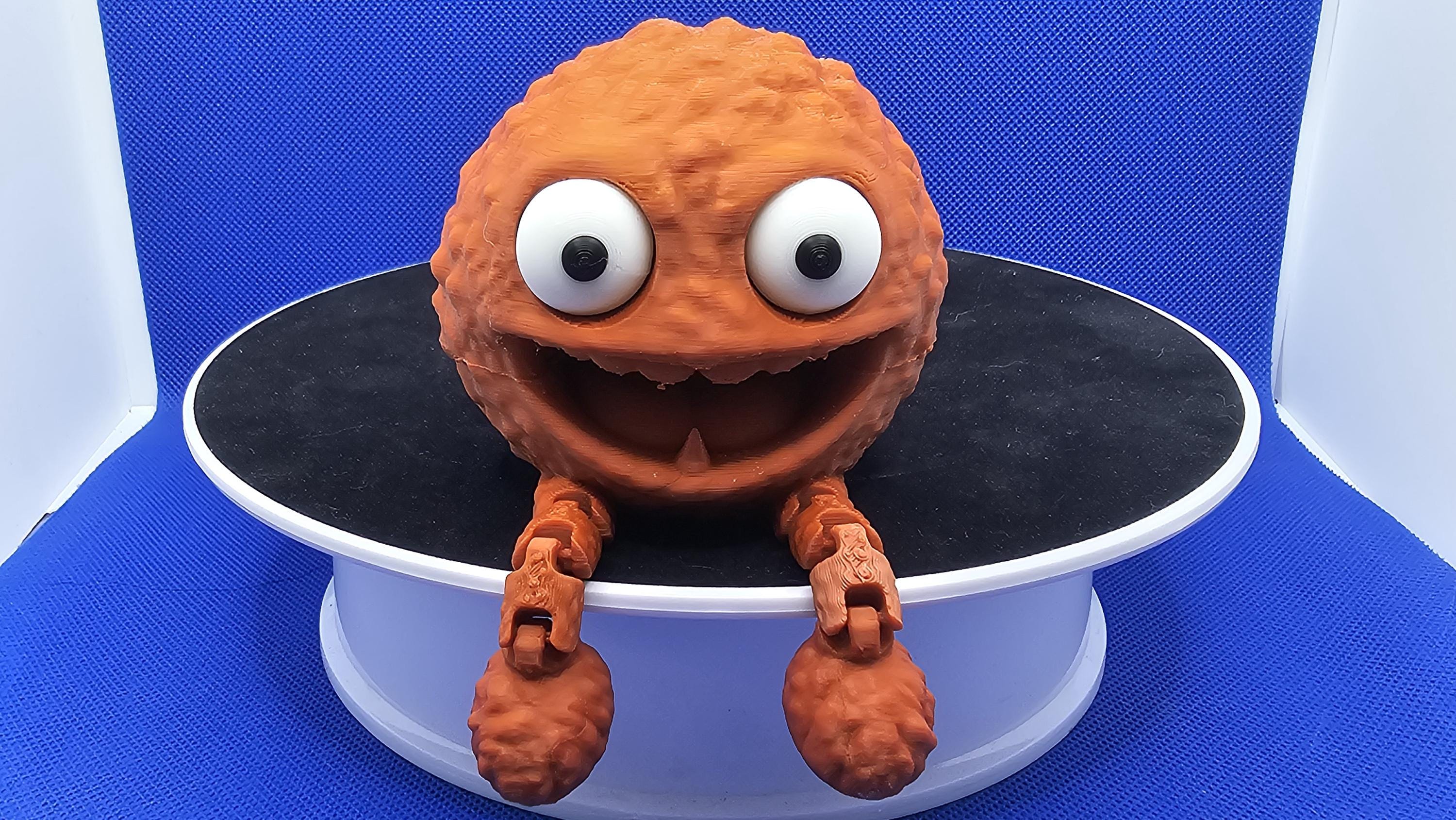 Ren the Tummy Acher Shelf Buddy • Articulated Legs • 3D Printed Fantasy Figurine • Dungeon Crawler Inspired Collectible