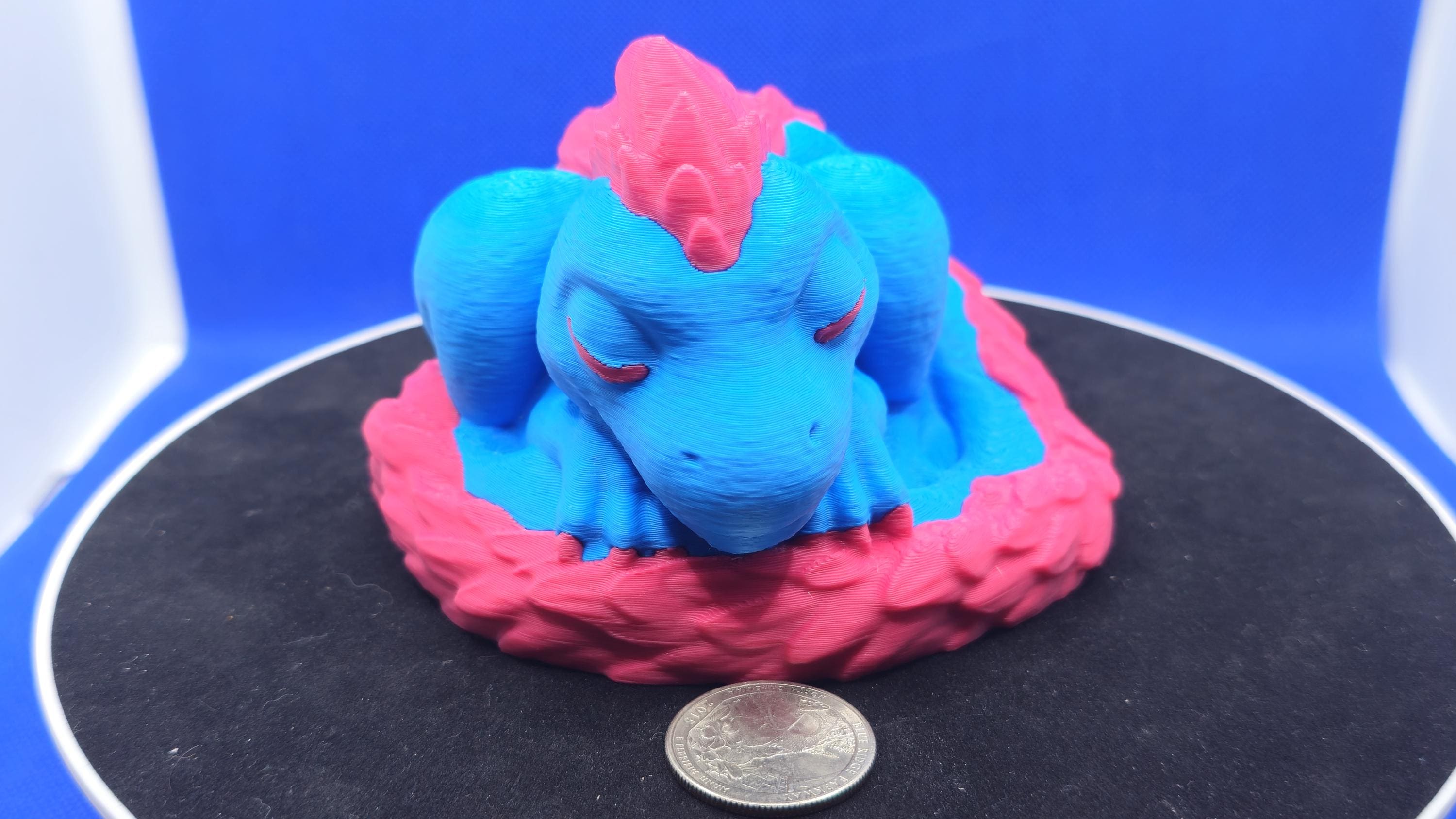 Baby Mongo Bookshelf Buddy • Dungeon Crawler Inspired Mini Creature • Cute Shelf Sitter • Fantasy Reader Gift