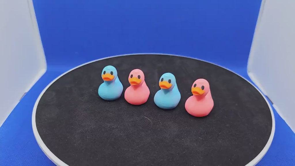 Tiny Pastel Glow in the Dark Ducks • Mini Cruise Duck Hunt Hide and Find Gifts