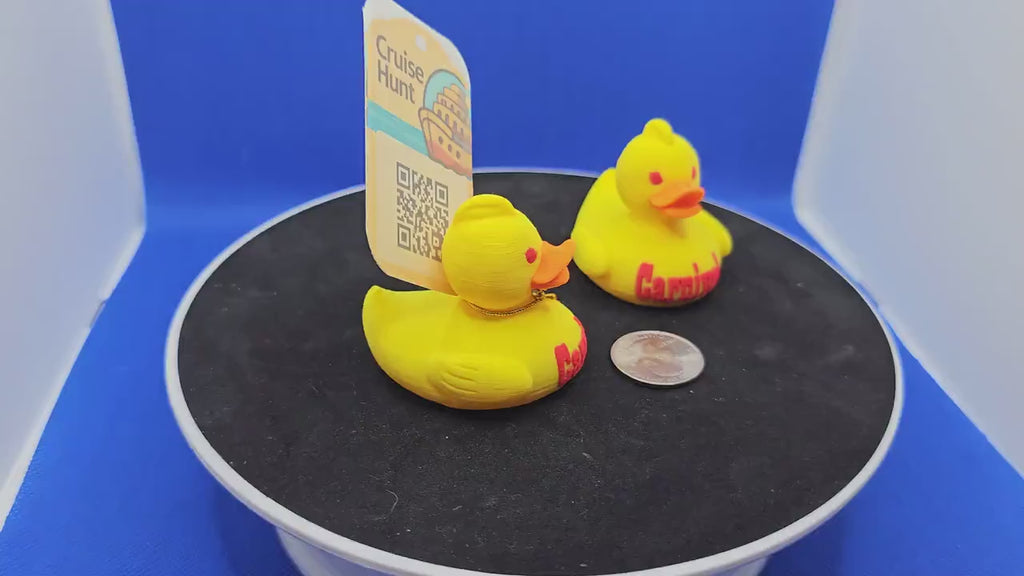 3D Printed Party Cruise Duck – Embarkation Day Hide and Find Toy