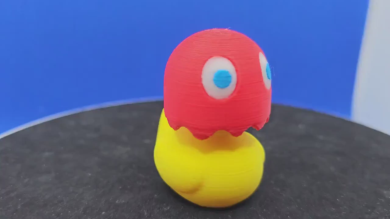 Arcade Ghost Ducks — Blinky, Pinky, Inky & Clyde (Choose Your Color)