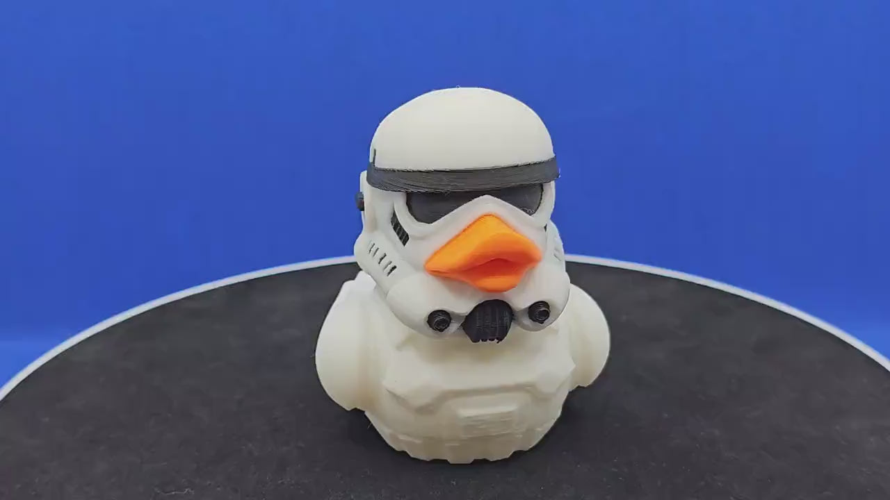 Space Trooper Duck | Sci‑Fi Armor Mini | Cruise Duck Collectible