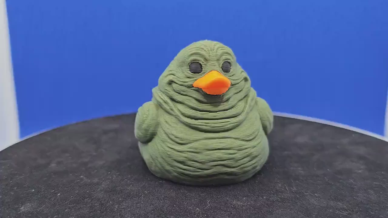 Jabba the Duck Hut – 3D Printed Cruise Duck Display Hut