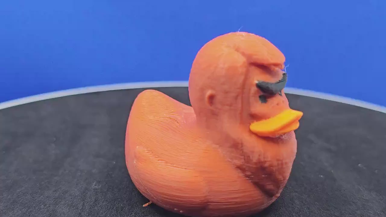 Bigfoot Duck – 3D Printed Forest Legend Mini Duck, Sasquatch Inspired Toy
