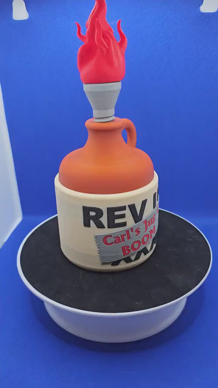 Jug of Boom‑Style Desk Organizer – 3D Printed Container Inspired by Dungeon Crawler Themes
